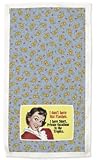 Ephemera I don't Have Hot Flashes, I have Mini Vacations in the Tropics Kitchen Towel and Pot Holder Gift Set