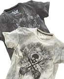 Toxic Hazard Boys Skull and Cross Tee