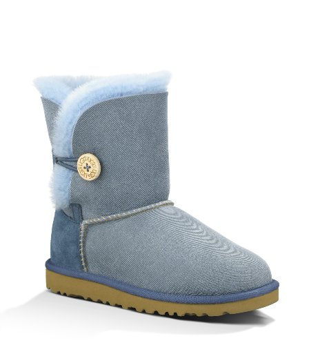 UGG Australia Girl's Bailey Button Denim ,