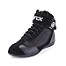 HEROBIKER Motorcycle Combat Boots Racing Hiking Outdoor Work Mid Ankle Shoes Black