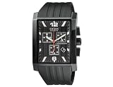 Citizen Men's AT0915-06E Eco-Drive Largo Black Plated Steel Rubber Strap Watch