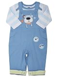 from M&Co Monkey dunagree and t-shirt Blue 3/6 MNTHS