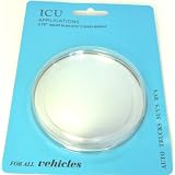 3.75 Round Blind Spot Mirrors Package of 2 mirrors Always by ICU Applications