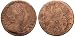 England, William and Mary, 1689 - 1702; Copper Farthing