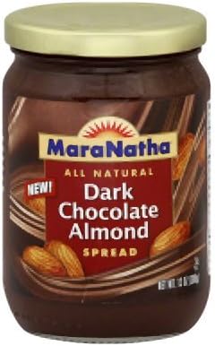 Maranatha Dark Chocolate Almond Spread 13 Oz (Pack of 12)