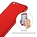 iPhone 6S Plus Case, Coocolor Ultra Thin Full Body Coverage Protection Hard Slim iPhone 6S Plus Case with Tempered Glass Screen Protector for Apple iPhone 6S Plus 5.5