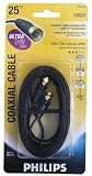 PHILIPS Ultra Thin 25-ft Coaxial Cable