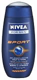 Nivea Pflegedusche Sport for Men, 250 ml, 2er Pack (2 x 250 ml)
