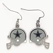 Dallas Cowboys Helmet Dangle Earrings