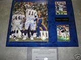 Daunte Culpepper Autographed Minnesota Vikings Wall Plaque w/ COA