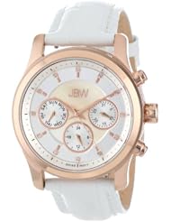 JBW Womens J6266B  Mother-Of-Pearl Leather Diamond Watch