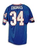 Thurman Thomas Signed Buffalo Bills Blue Throwback Jersey - HOF 07