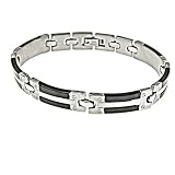 Stainless Steel Bracelet - Length: 8.5, Width: 8.5mm
