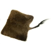 Buffalo Pillow with Original Tail