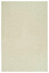 Safavieh Martha Stewart Collection MSR1354A Sprig Cotton Area Rug, 8-Feet 6-Inch by 11-Feet 6-Inch, Snowberry