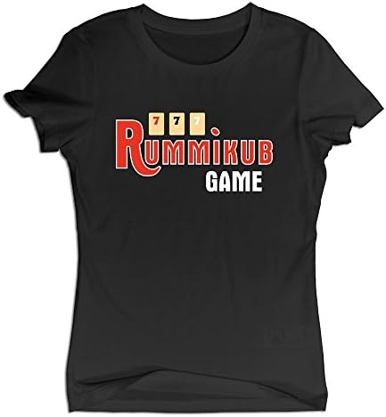 WTWEN Women's Rummikub T-shirts M Black