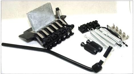 Left Style Black Floyd Rose Lic Tremolo Bridge Double Locking System