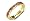 1.00cttw Natural Round Red Garnet (AA+ Clarity,Red-Color) Eternity Band in 14K Yellow Gold.size 7.5