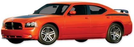 2005 2006 2007 2008 2009 2010 Dodge Charger Daytona Decals & Stripes Kit - SILVER