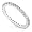 1/2ctw Diamond Prong Set Eternity Band in 14k White Gold - Size 5