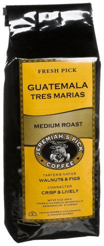 Jeremiah's Pick Coffee Co. Fresh Pick, Guatemala Tres Marias, Whole Bean, 16-Ounce Bag... by Jeremiah's Pick Coffee