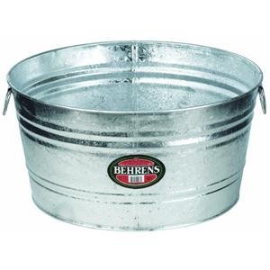 More information about Behrens 3 17 Gallon Round Steel Tub Behrens 3 17 Gallon Round Steel Tub