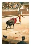 Matador with Muleta Premium Poster Print, 8x12