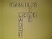 Family Cross Word &Atilde;&raquo; Family, Live, Laugh, Love - Vinyl Wall Art Lettering Words
