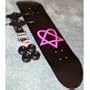 Bam Heartagram Pro HIM Deck Skateboard Complete