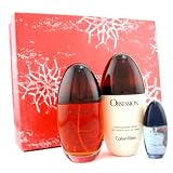 Obsession Coffret : Eau De Parfum Spray 100ml+ Body Lotion 200ml+ Obsession Night Eau De Parfum Spra