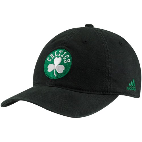 Boston Celtics Black Free Throw Slouch Flex Hat