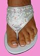 WOMENS SANDALS WHITE THONG