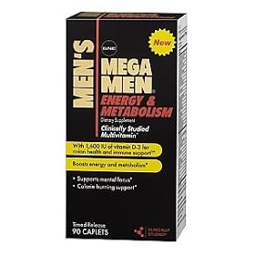 GNC Mega Men Energy and Metabolism