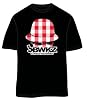 Jabbawockeez Dance Color Flocked Plaid Hat T-shirt Tee
