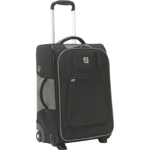 ful Unisex Adult Premiere-Black 21-Inch Upright Luggage (Black, 21 x 9 x 13.25-Inch) ful Unisex Adult Premiere-Black 21-Inch Upright Luggage