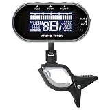 AT - 370B Digital Clip - On / Mic Tuner for Guitar, Bass, Violin and Chromatic Instruments - B003CMMYNE