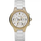 DKNY Ladies Watch NY4986 with White Dial and White Ceramic Strap