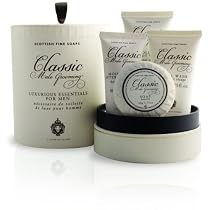Scottish Fine Soaps Classic Male Grooming Essentials Gift Set