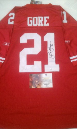 Frank Gore Signed Authentic SF 49ers Jersey
