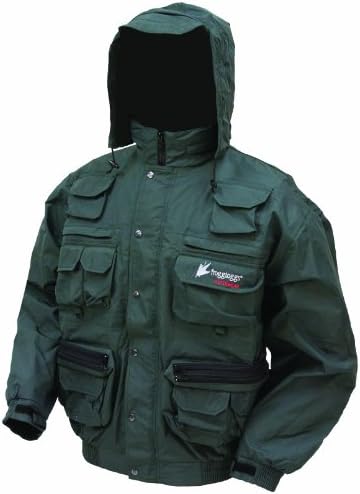 Frogg Toggs Men's Cascade Wading Jacket, Green, Small