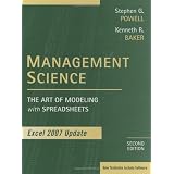 Management Science: The Art of Modeling with Spreadsheets, Excel 2007 Update