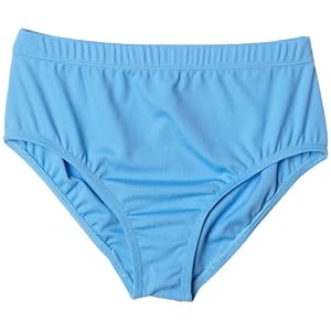 Buy Capezio Girls 7-16 Brief,Columbia Blue,L (12-14)