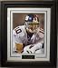 Eli Manning Autographed/Hand Signed New York Giants 16x20 Leather Framed