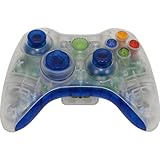 Clear and Ice Blue XBOX 360 Controller Shell Kit