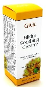 GIGI Bikini Soothing Cream 3 oz. Topical Analgesic