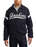 MLB New York Yankees Long Sleeve Lightweight Full Zip Thermabase Premier Road Jacket Mens