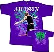 WWE Wrestling Jeff Hardy Niagra Purple Youth T-shirt Tee
