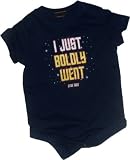 from Star Trek I Just Boldly Went -- Star Trek Infant Onesie Snapsuit, 24 Months