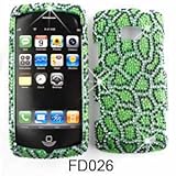 LG Ally vs740 verizon Full Diamond Crystal, Green Leopard Print Rhinestones ....