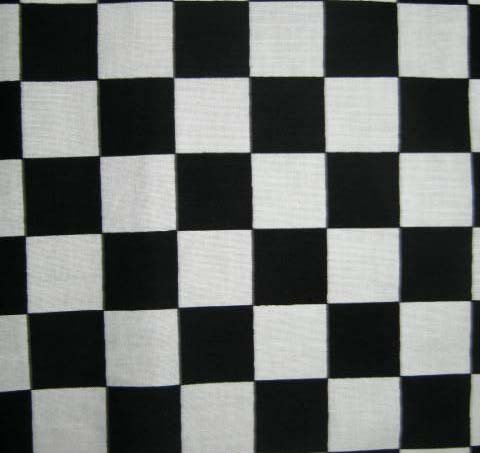Picture of Sheetworld Fitted Pack N Play Sheet - Black & White Checkerboard - Made In USA pp-w224 (Playard Bedding)